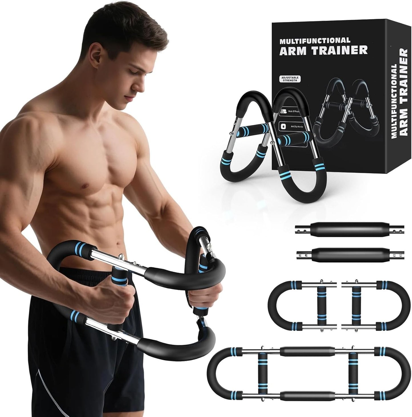 Saker Twister Arm Trainer, Powertwist Arm Trainer, Adjustable Forearm Strengthen